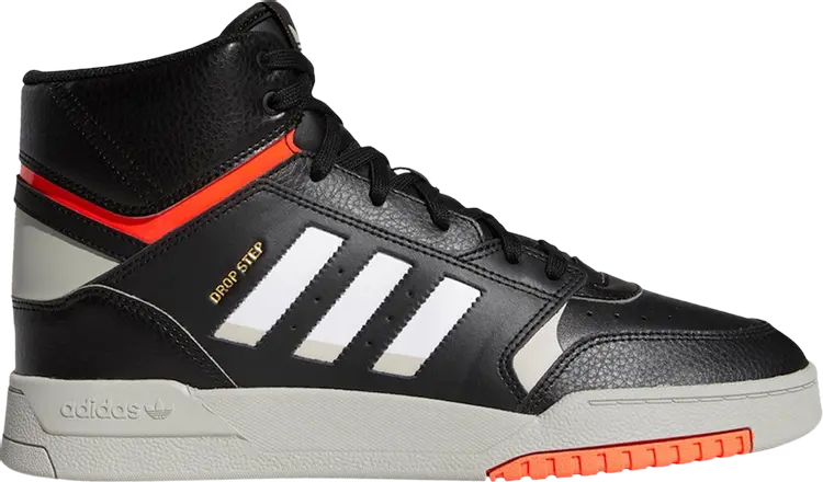 

Кроссовки Adidas Drop Step 'Black Solar Red', черный