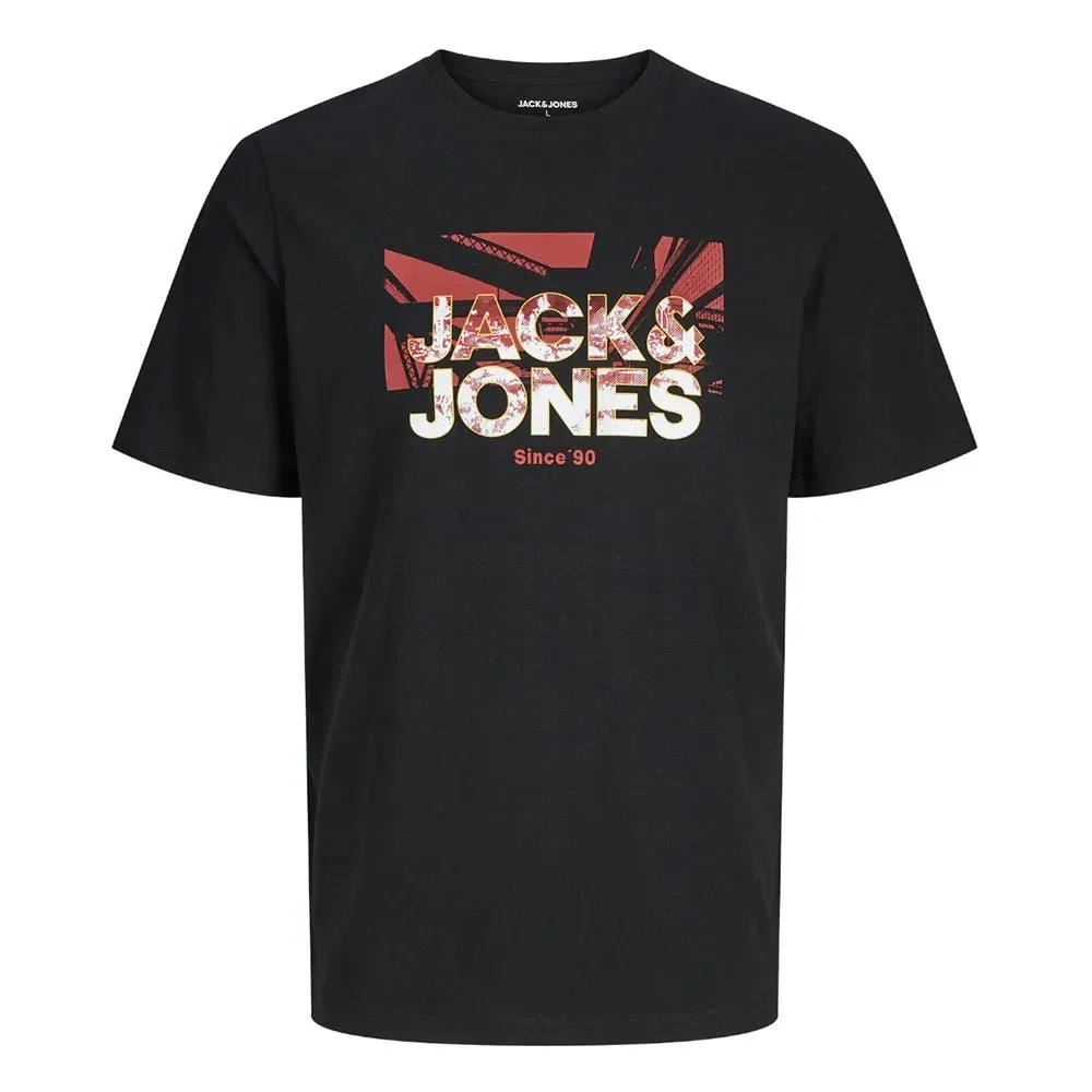 Футболка с коротким рукавом Spring Jack & Jones, черный