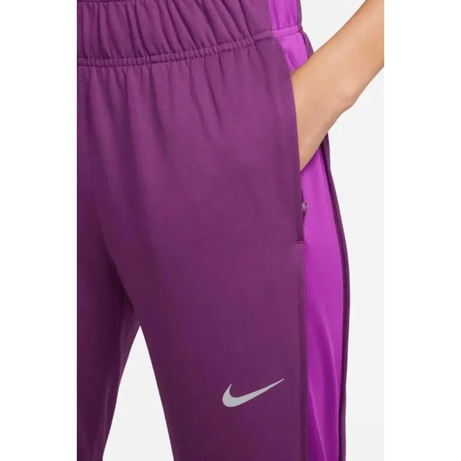 Спортивные брюки Nike Therma-FIT Essential с утеплением, женские, цвет Fuchsia — фото 3