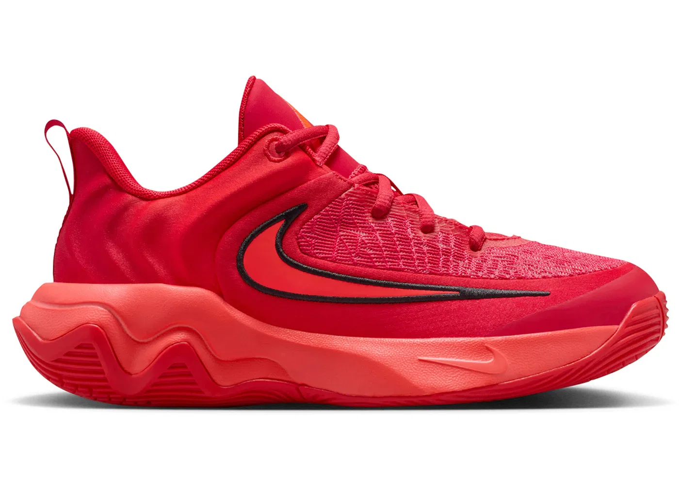 Детские кроссовки для баскетбола Nike Giannis Immortality 4, University Red/Light Crimson/Gym Red/Bright Crimson