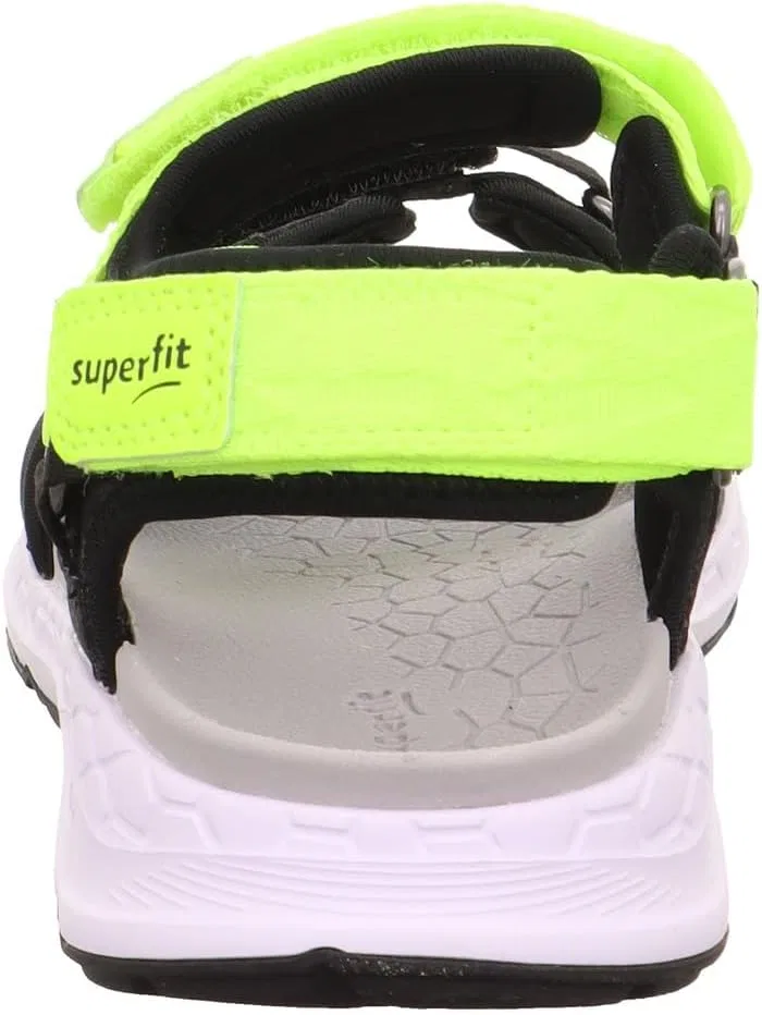 Детские сандалии для мальчиков Superfit, Black Yellow — фото 3