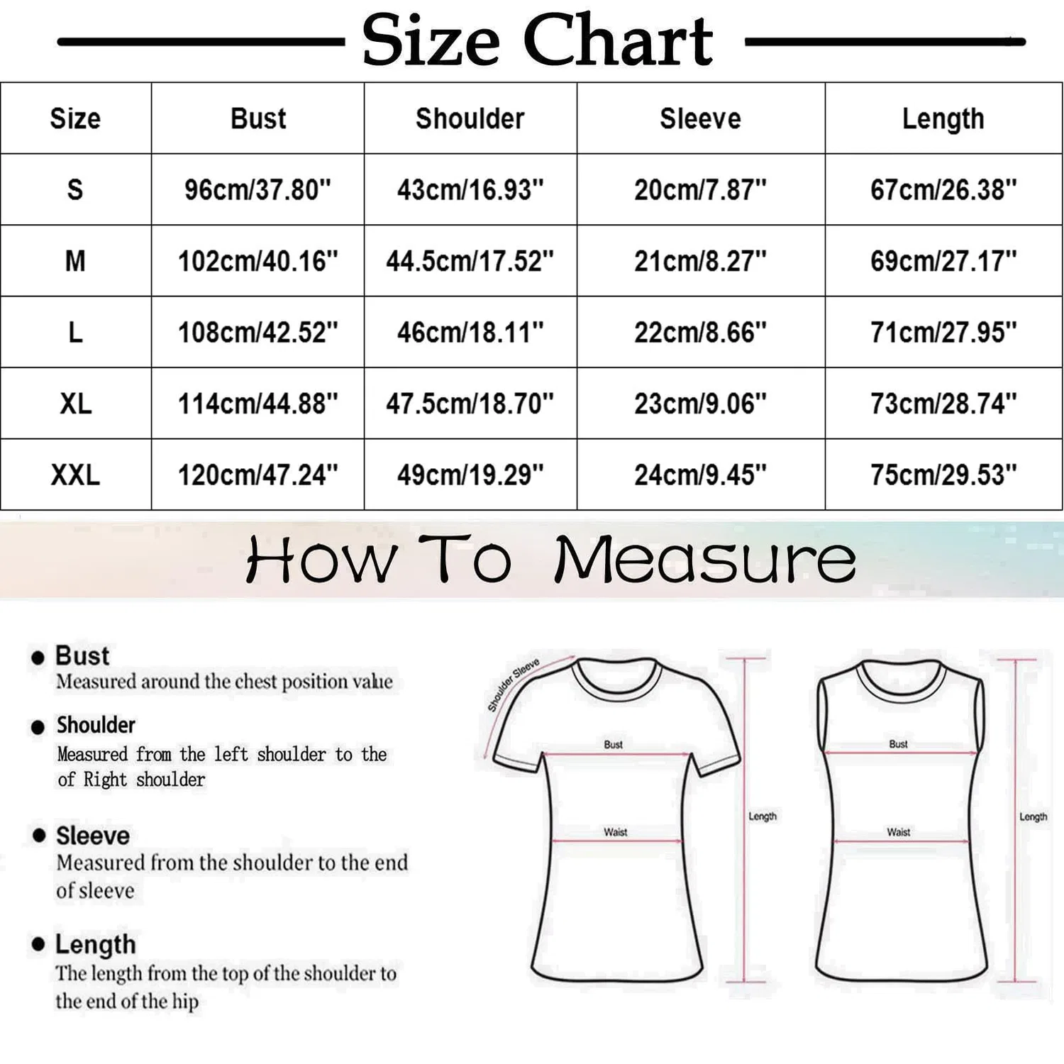 Женская футболка с принтом Casual Fashion Printed Round Neck Short Sleeve Blouse Shirt, D-sky Blue — фото 4