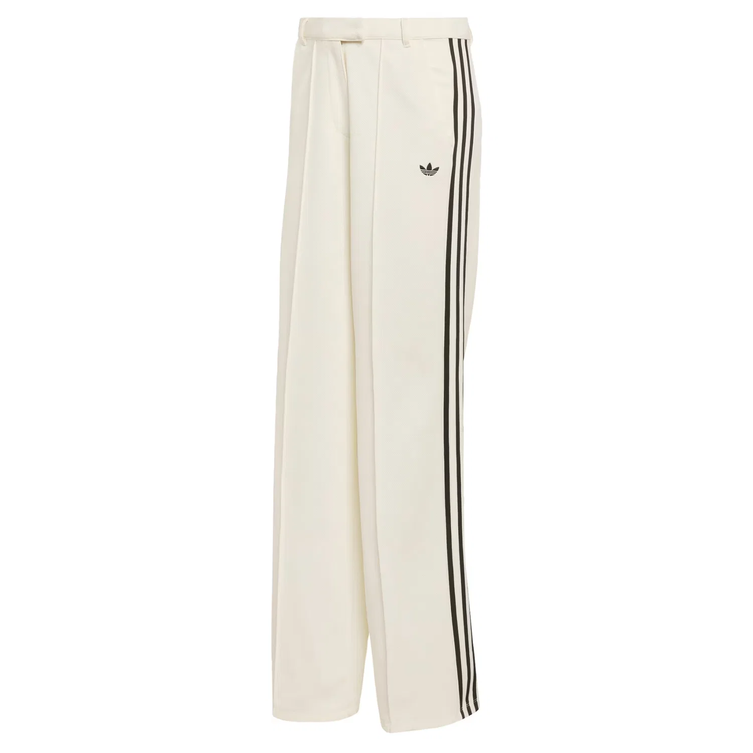 Брюки Adidas Originals с широкими штанинами цвет SPORT TAILORED, белый