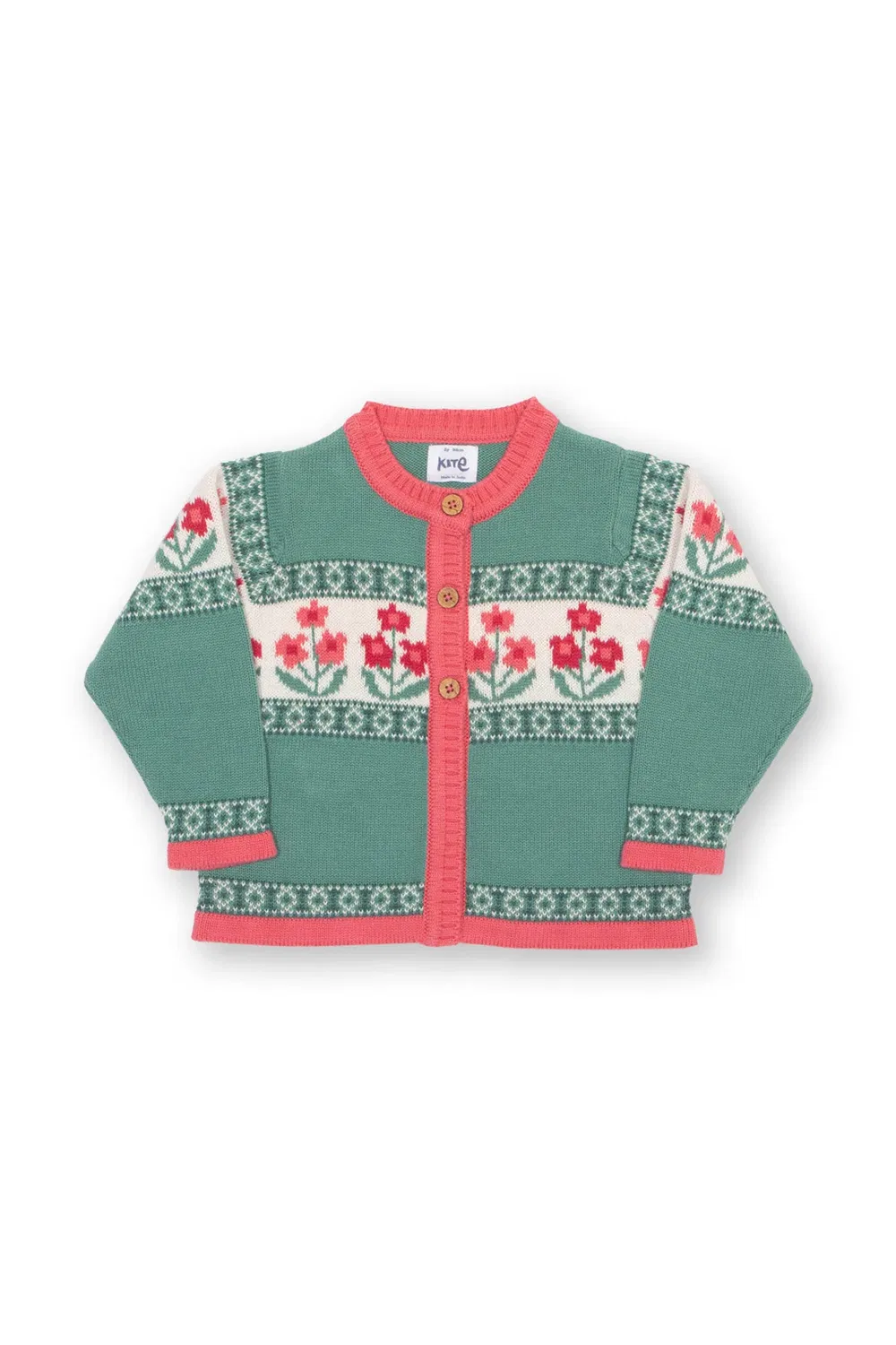 Детский кардиган Rosey Posey Cardi Kite, Green
