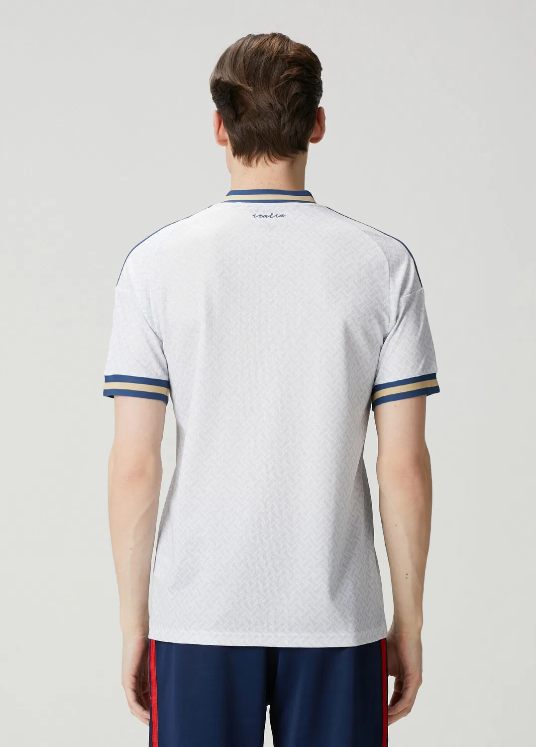 Свитшот Adidas İtalya 26 Deplasman Forması, Mavi — фото 4