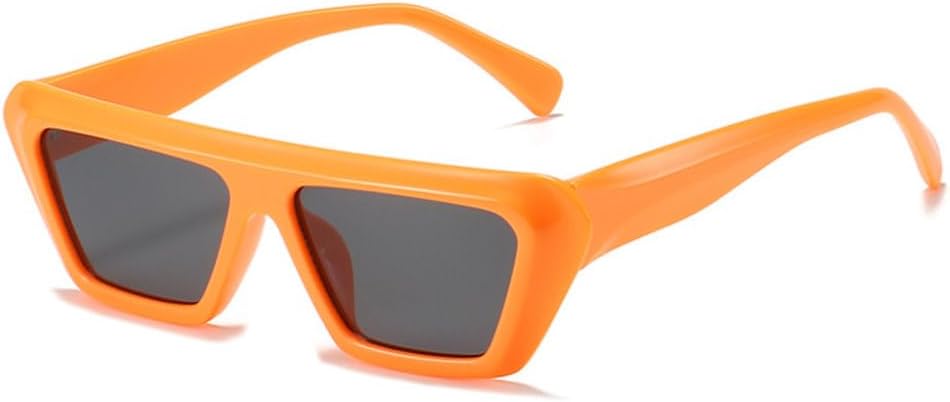 

Женские солнцезащитные очки LVTFCO Fashion Cat Eye с защитой от УФ-излучения UV400, ретро-розово-оранжевые, модные мужские солнцезащитные очки с градиентным переходом цвета, Orange Grey