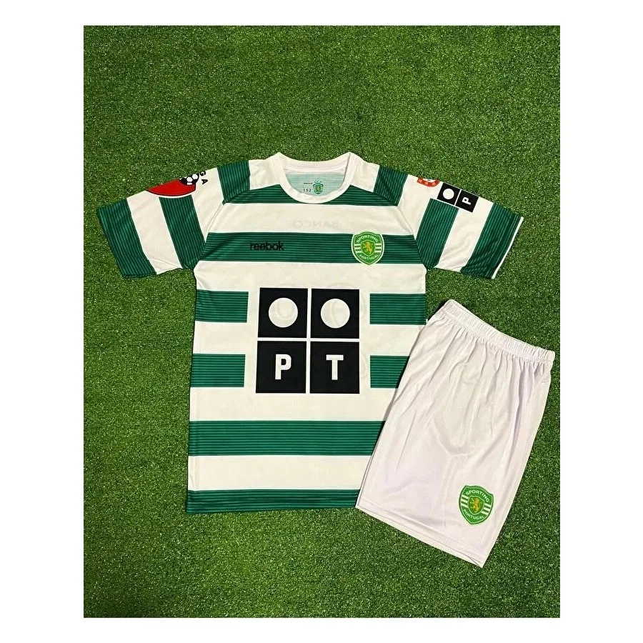 Детская футболка с длинным рукавом Sporting Lizbon Cristiano Ronaldo, Белый Breathless — фото 2