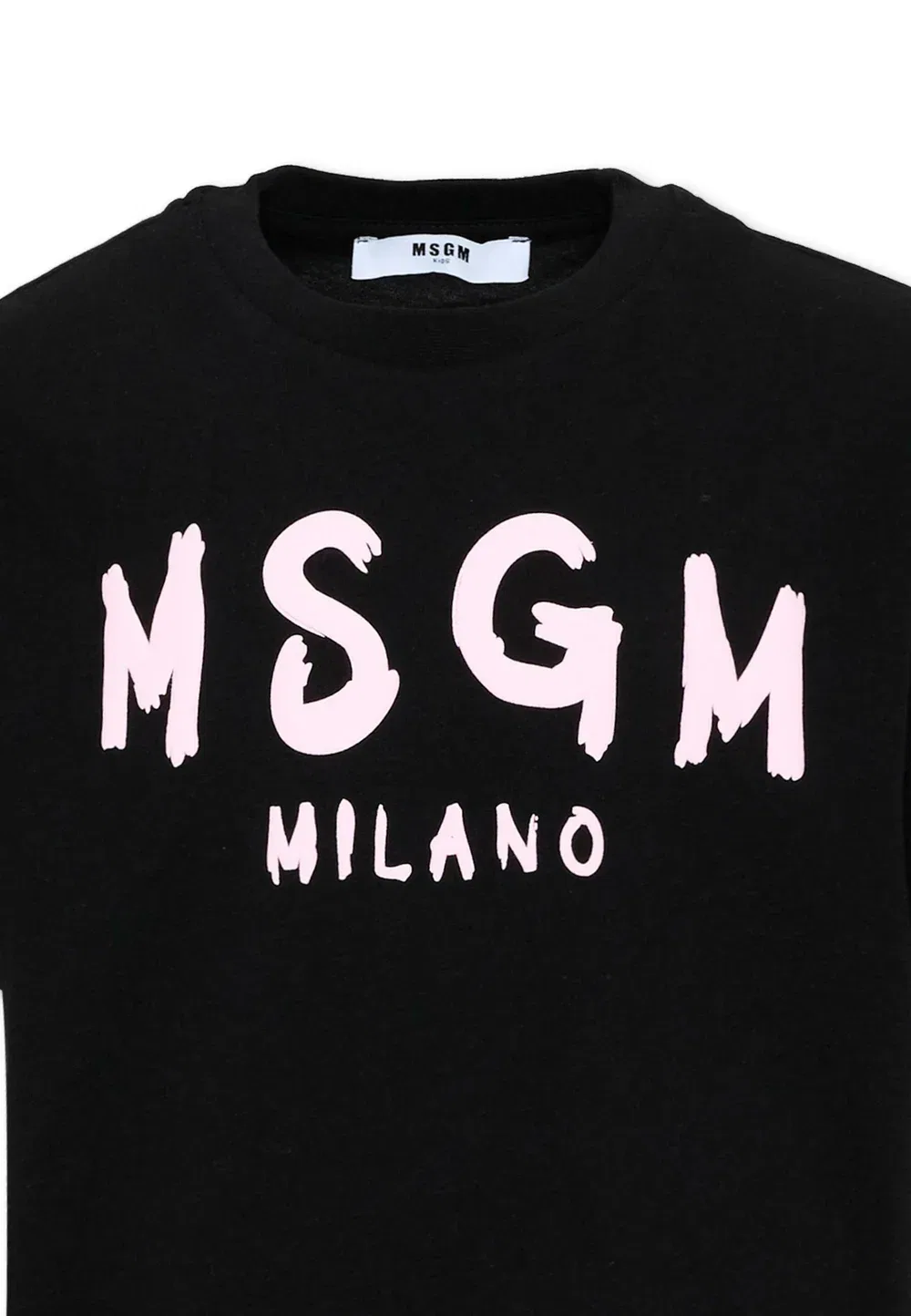 Футболка - футболка с принтом Msgm, Black — фото 3
