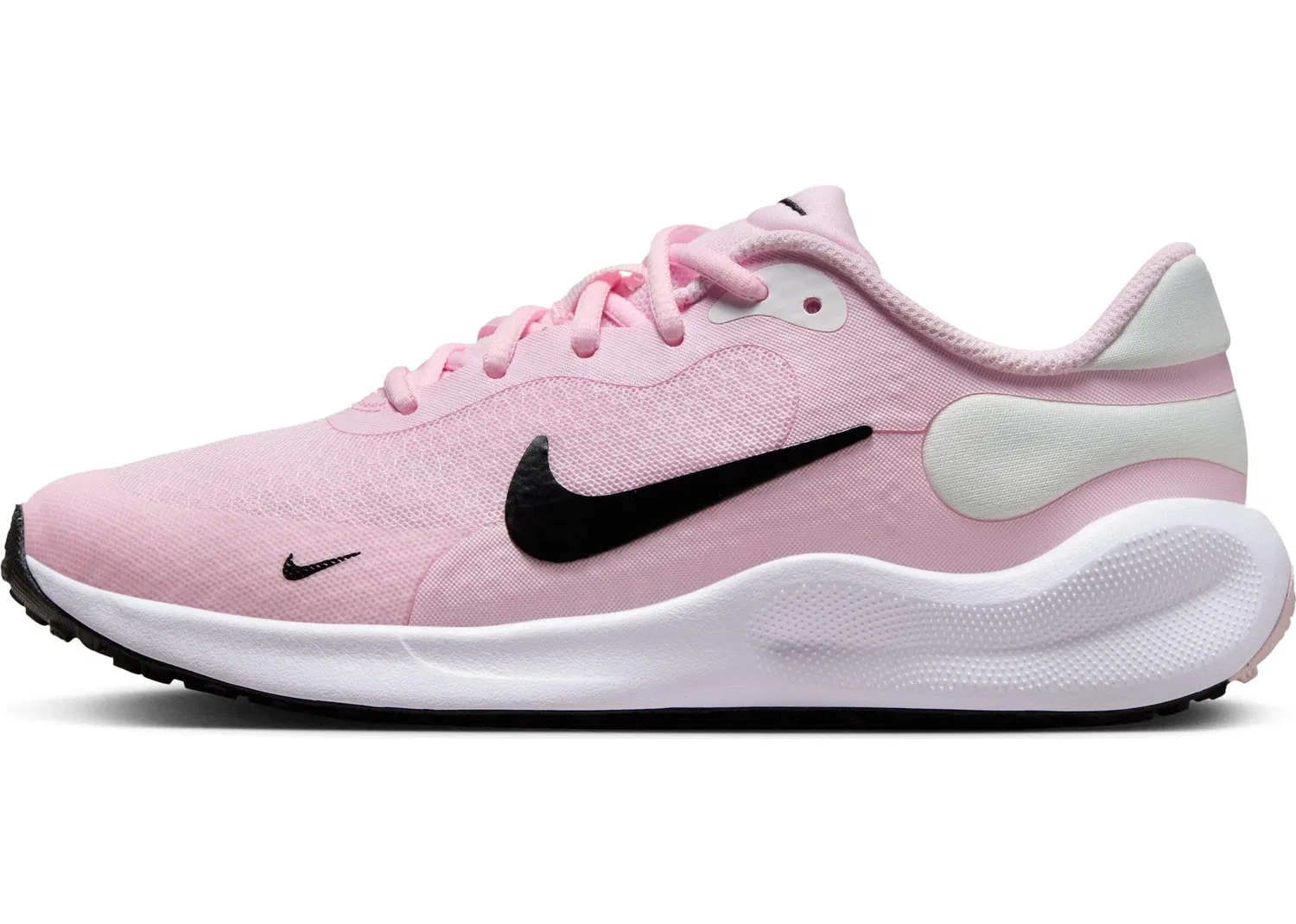 Детские кроссовки для мальчиков Revolution 7 NIKE, Pink Foam Black Summit White White