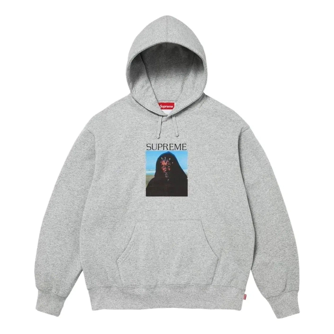 Мужское худи FW26 Sith Hooded Sweatshirt 'Heather Grey' Supreme, Heather Grey