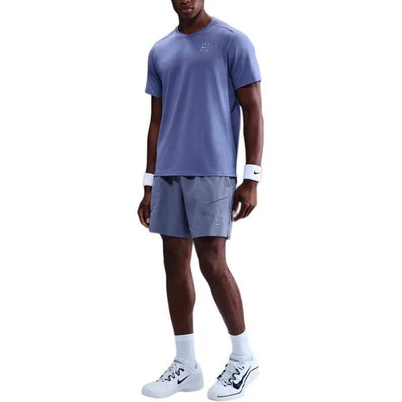 Мужские шорты для тенниса Dri-FIT NikeCourt Advantage, Цвет Indigo — фото 3
