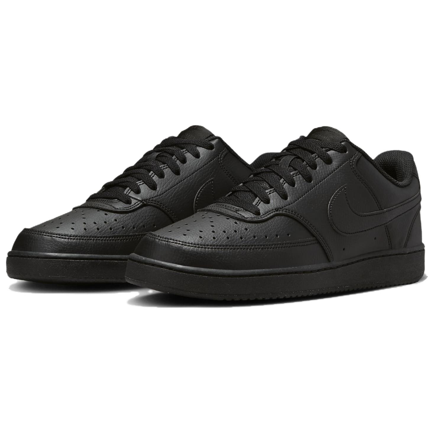 Кроссовки Nike Court Vision Low, черный — фото 3