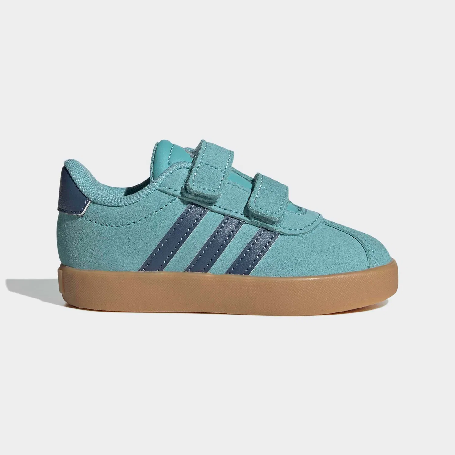 Детские кроссовки с ремешками на липучке Adidas Sportswear, Mint Ton/Preloved Ink/Silver Metallic — фото 2