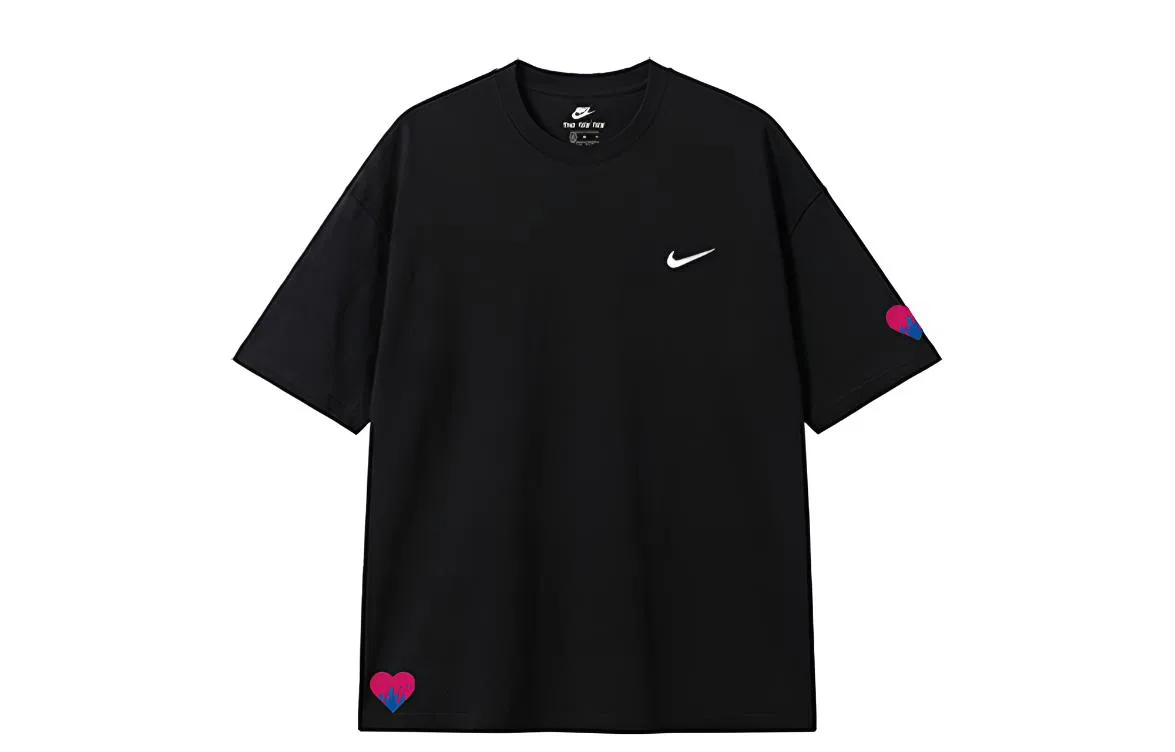 Мужская футболка с принтом Nike Sportswear, Черный