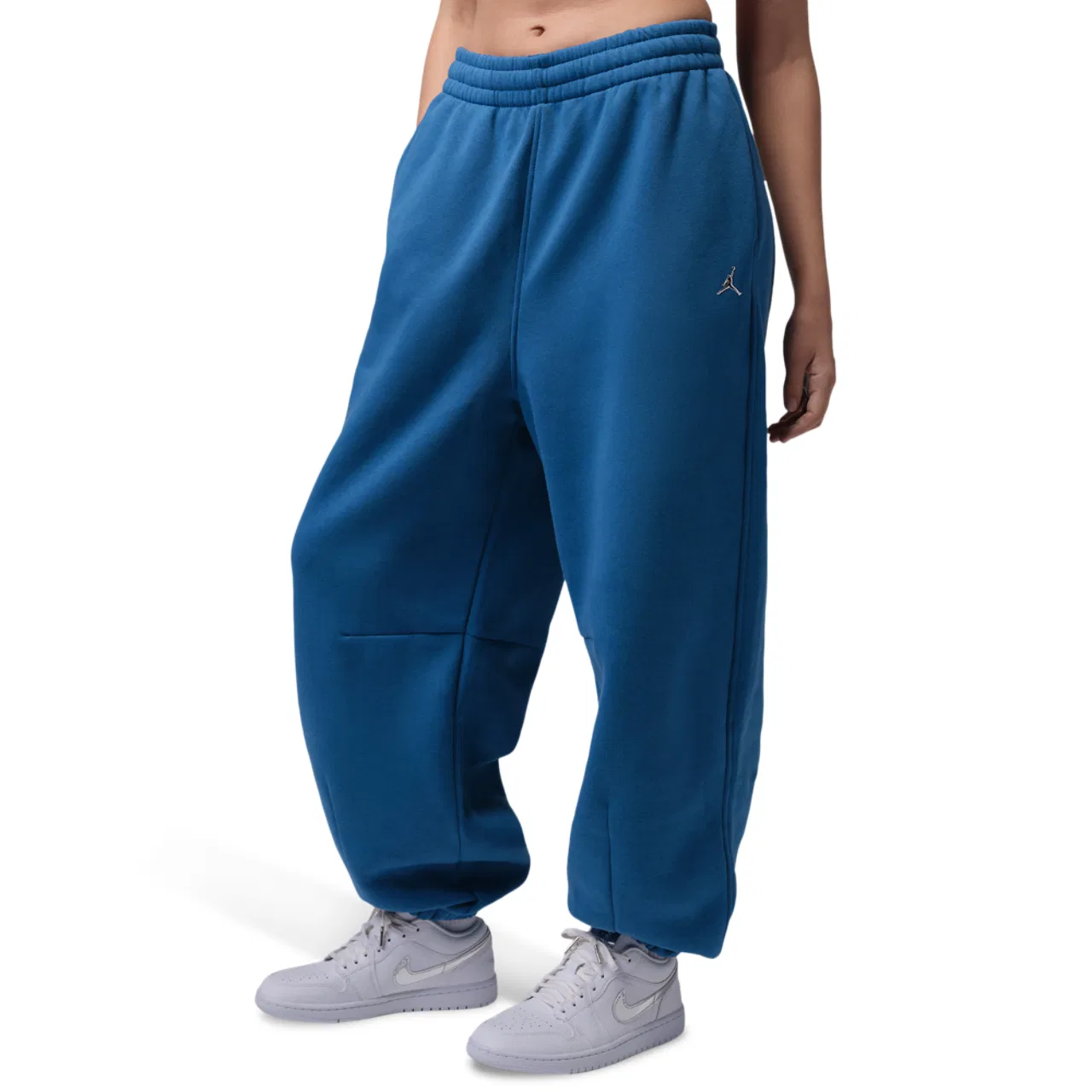 Женские спортивные штаны из футера с логотипом Jordan Brooklyn Fleece Jogger Pant BB, True Blue