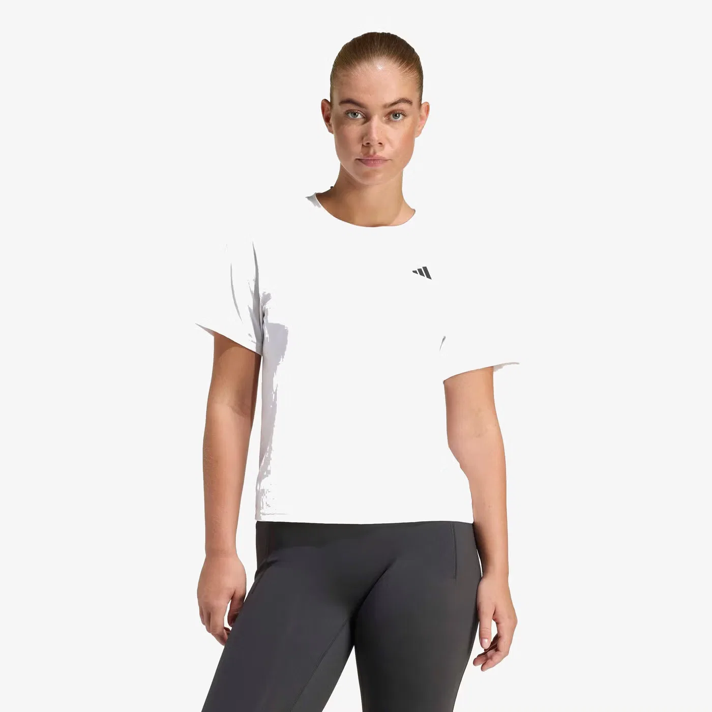 Футболка с коротким рукавом Workout Essentials Adidas, белая — фото 2