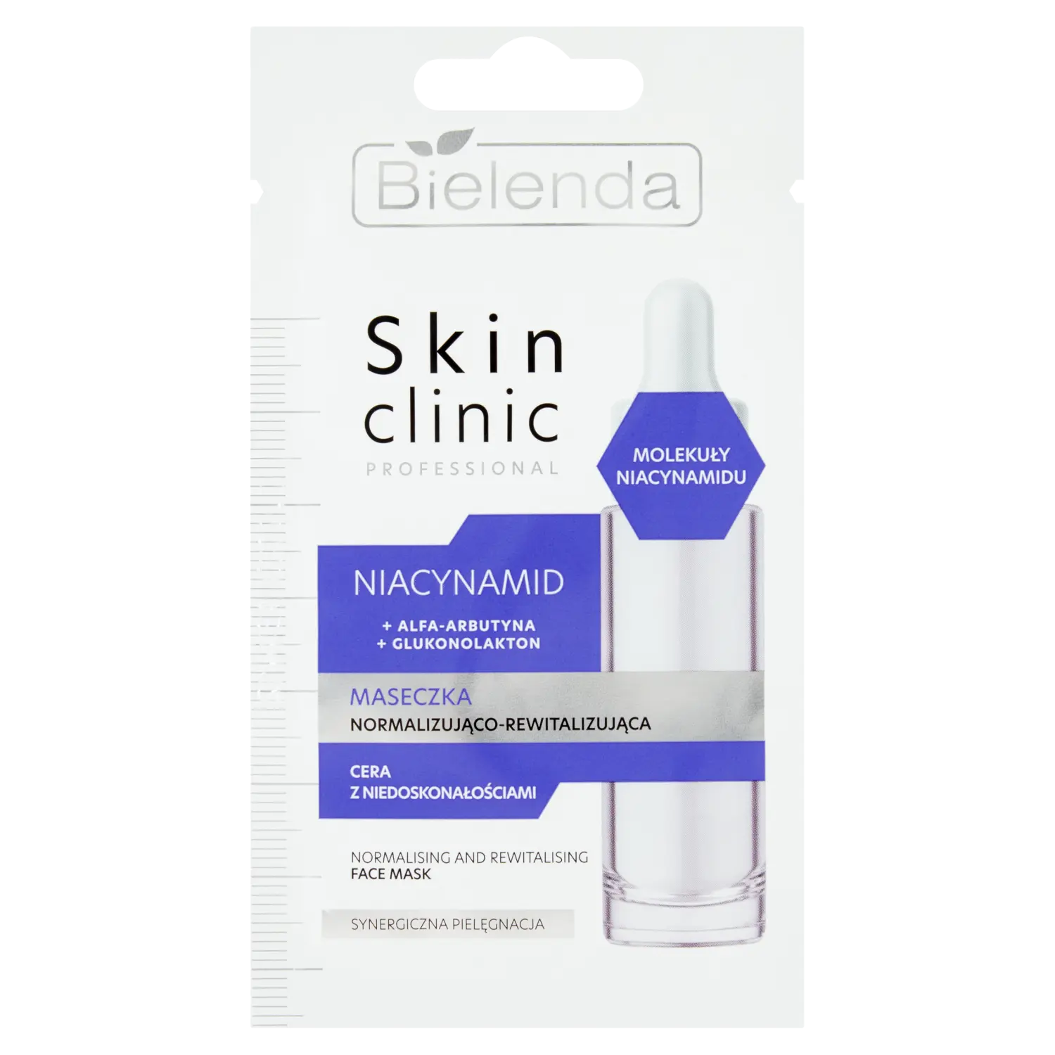 Маска для лица Bielenda — Skin Clinic с ниацинамидом, 8 г — фото 2