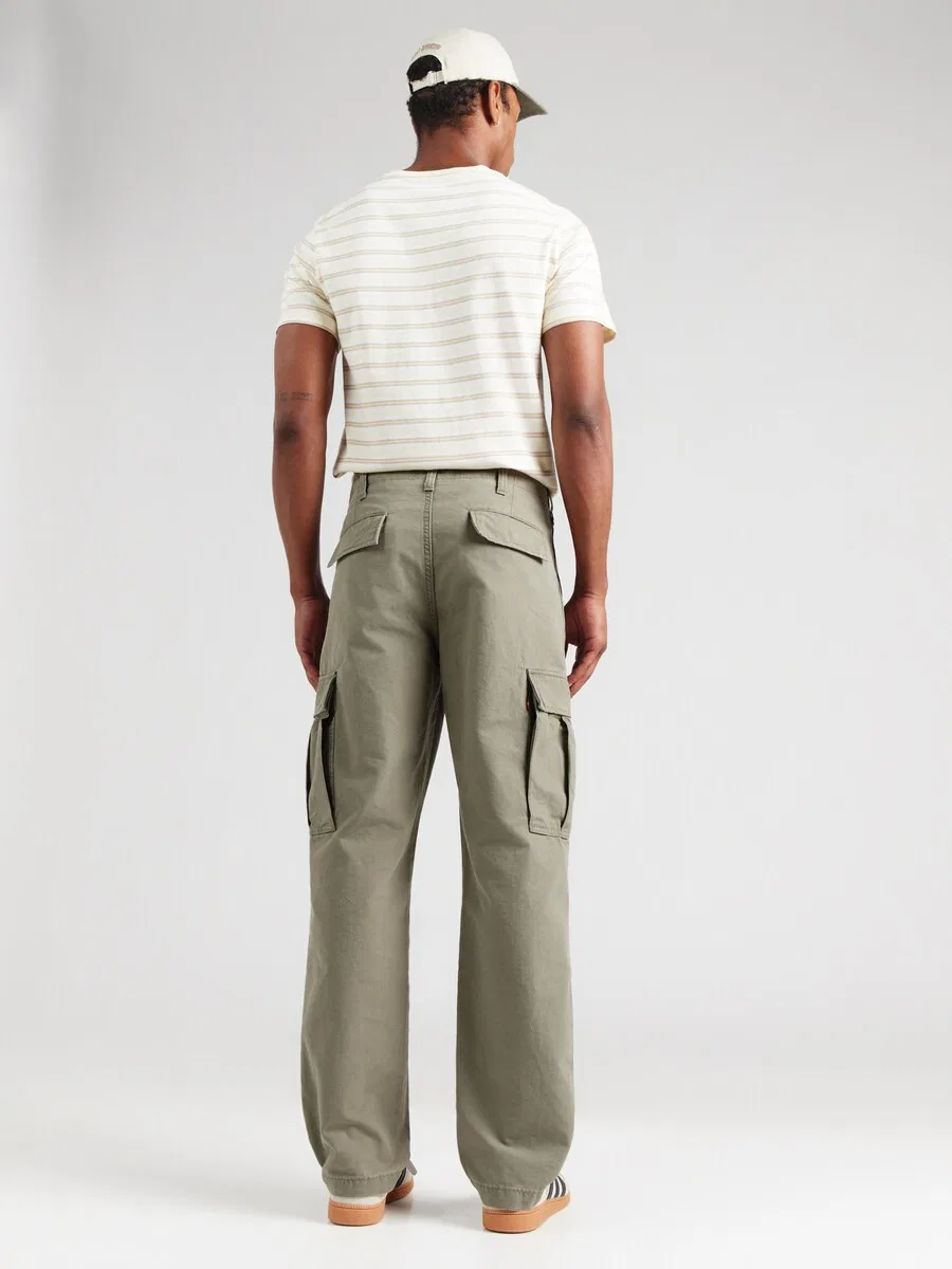 Брюки-карго LEVI'S Regular 'XX Cargo Straight' цвета хаки — фото 3