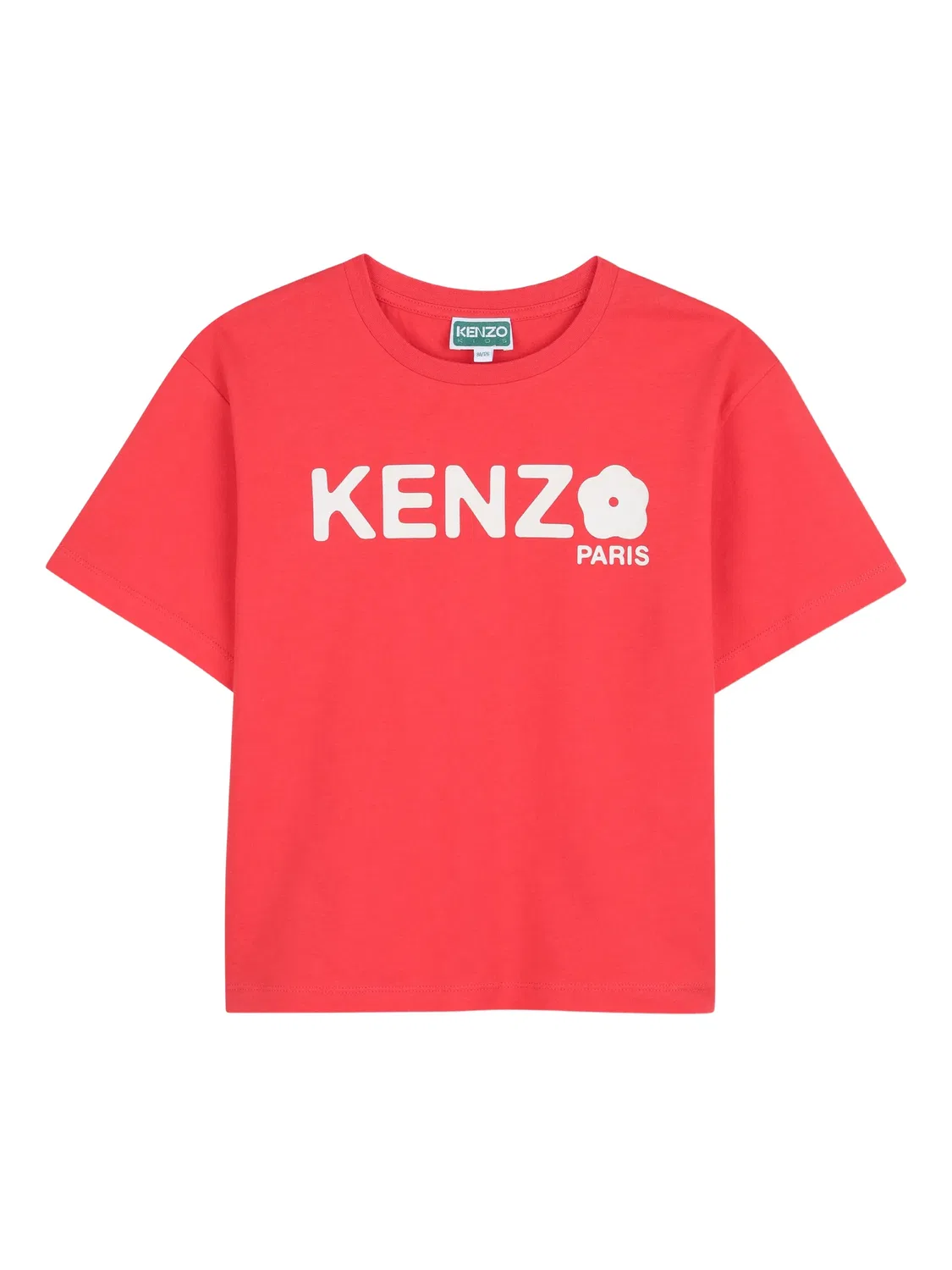 Футболка с цветочным логотипом Kenzo, красный