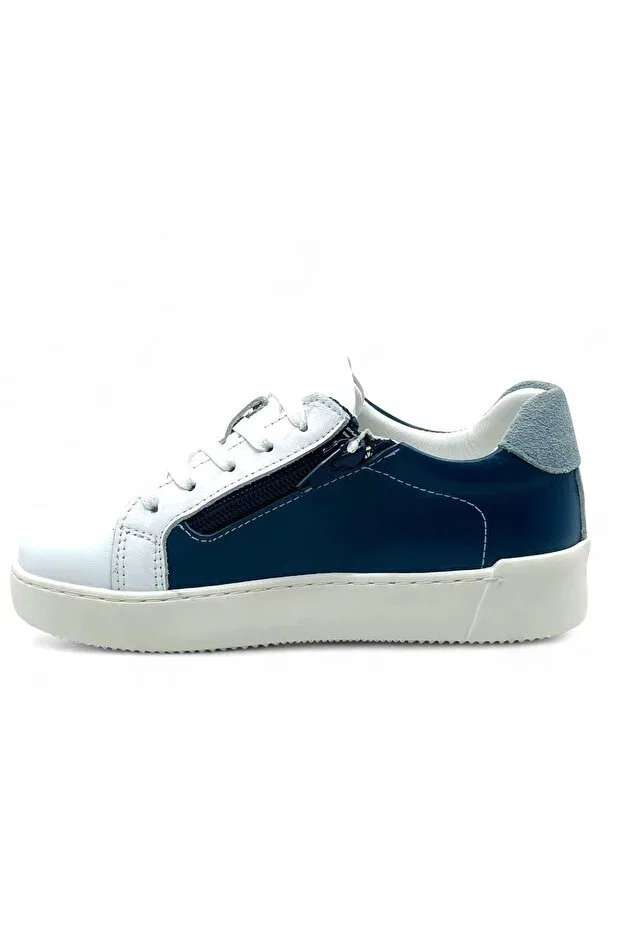 Детские кеды для мальчиков ортопедические Happy Walk, Navy Blue — фото 4