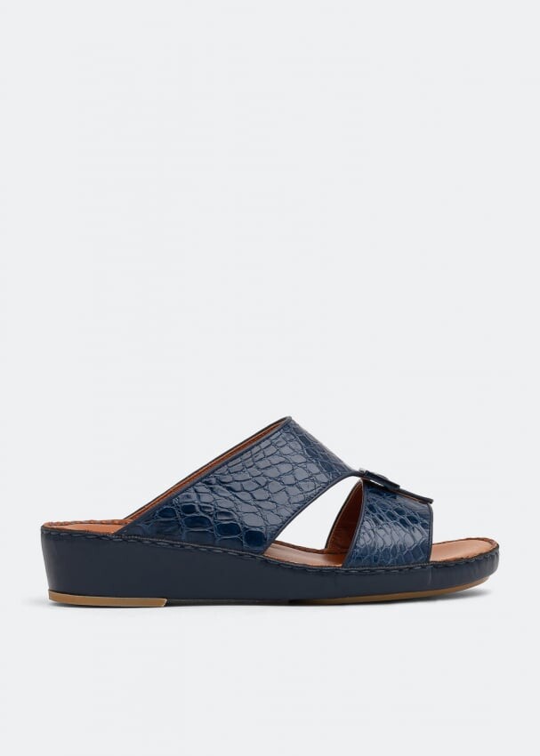 

Сандалии PRIVATE COLLECTION Quadratura sandals, синий