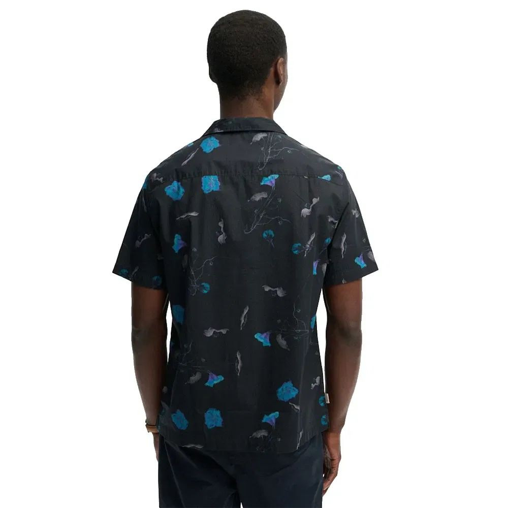 Рубашка с коротким рукавом Cabana Print Superdry, черный — фото 2