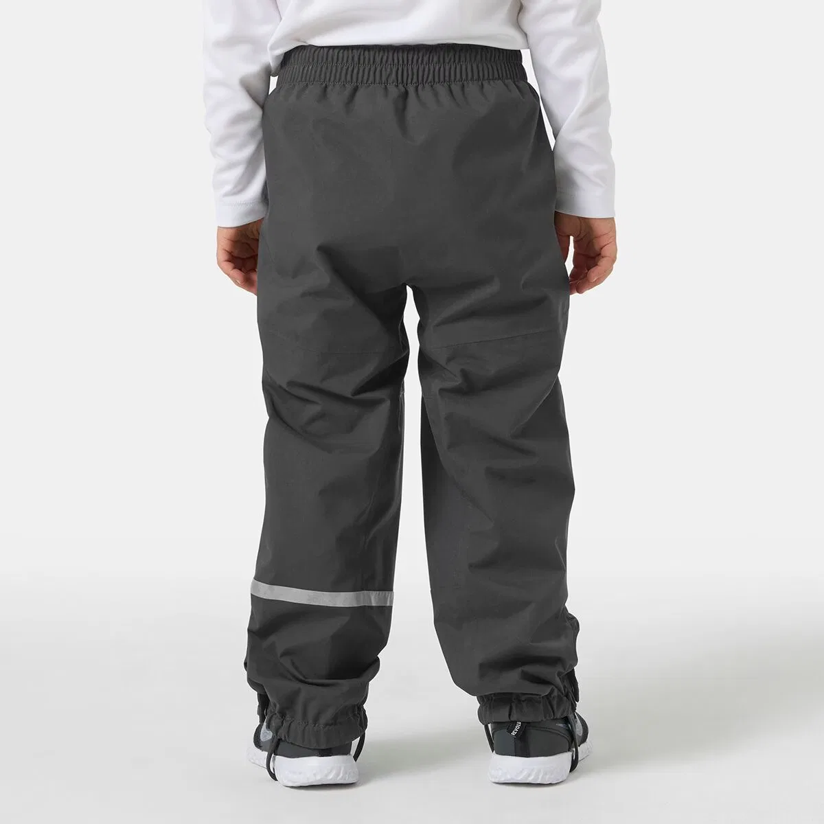 Детские водонепроницаемые штаны с reinforced knees Shelter ht pant Helly Hansen, Ebony — фото 2
