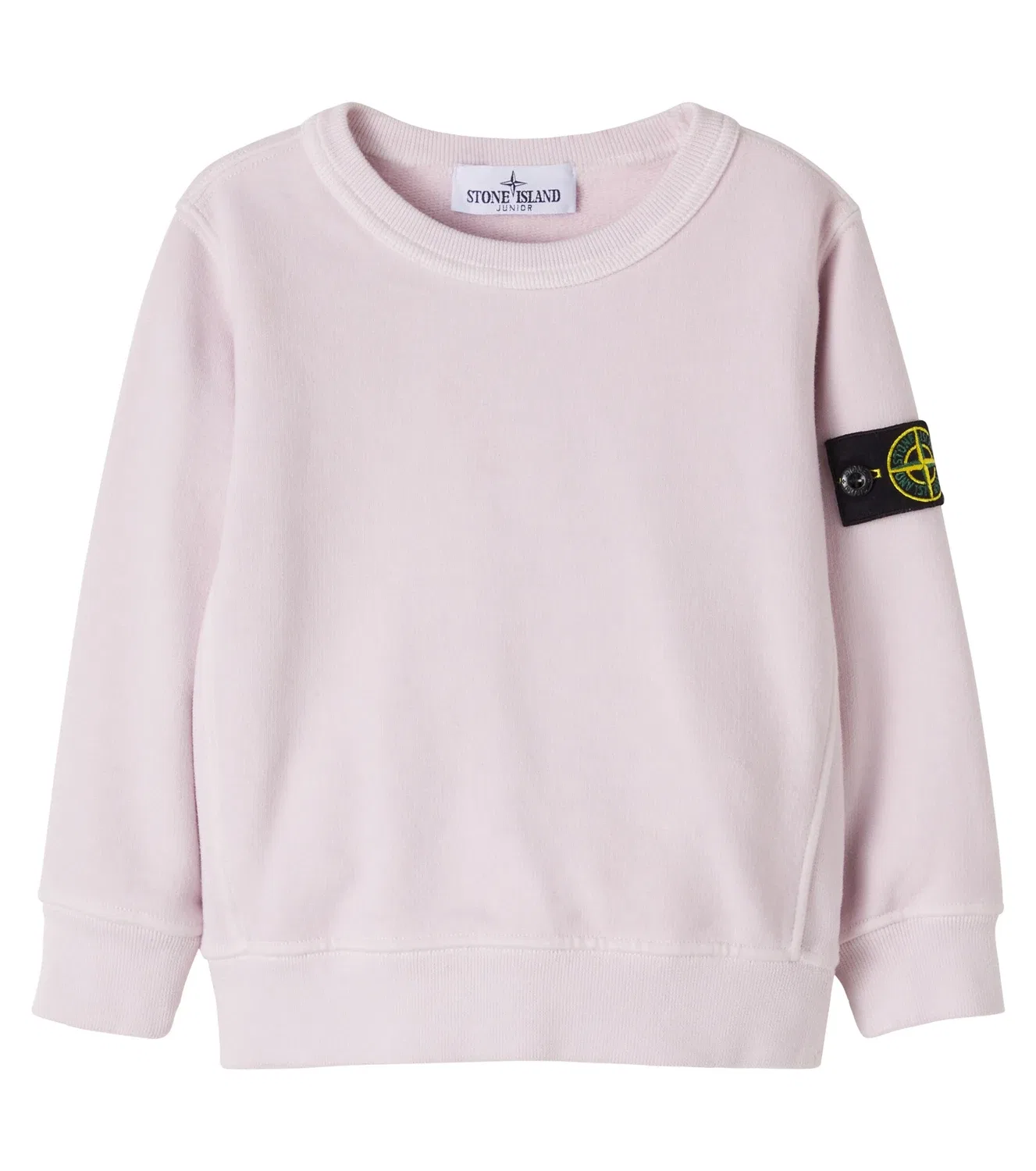Толстовка хлопковая Compass Stone Island Junior, розовый