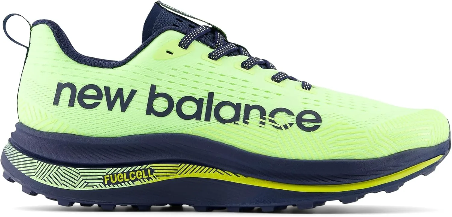 

Мужские кроссовки для трейлраннинга New Balance Fuelcell Supercomp Trail V1, темно-синий
