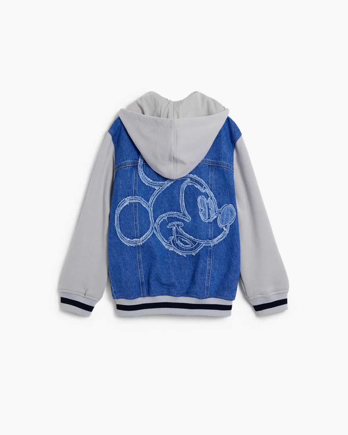 Детская куртка для мальчиков с вышивкой Mickey Mouse Desigual, Azul / Gris — фото 2