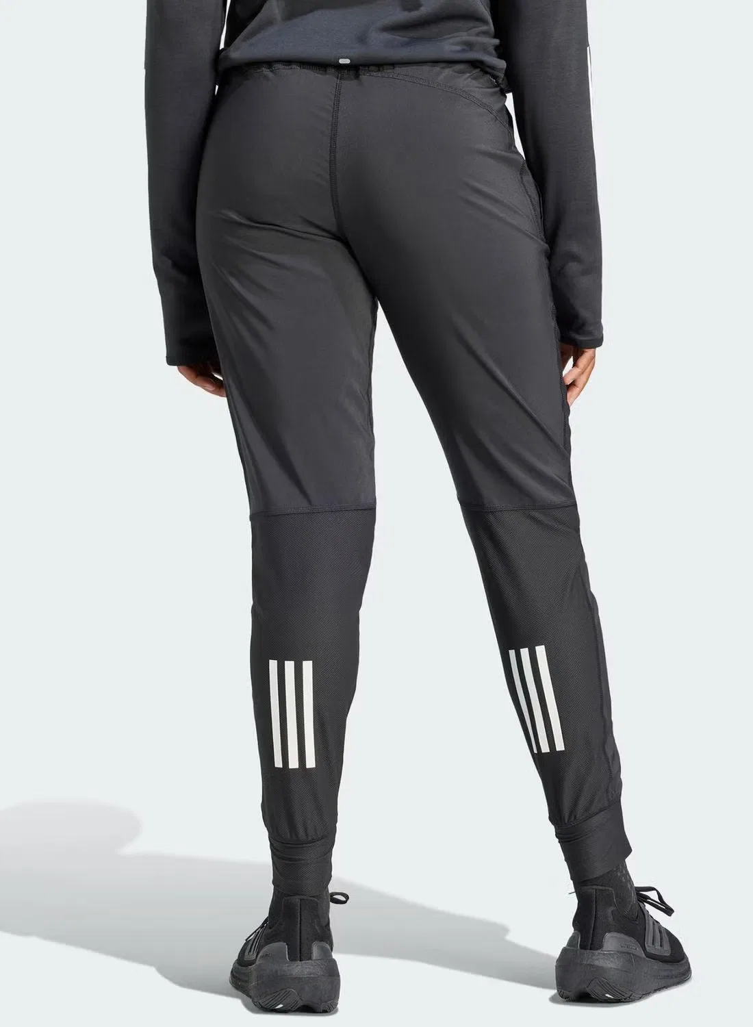 Брюки для бега с боковыми карманами Own the Run Adidas, серый — фото 2