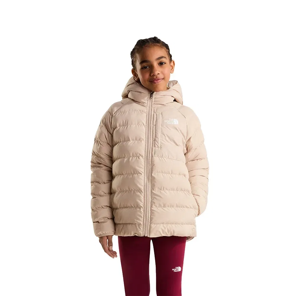 Детская куртка для девочек с принтом Reversible Perrito The north face, Beige