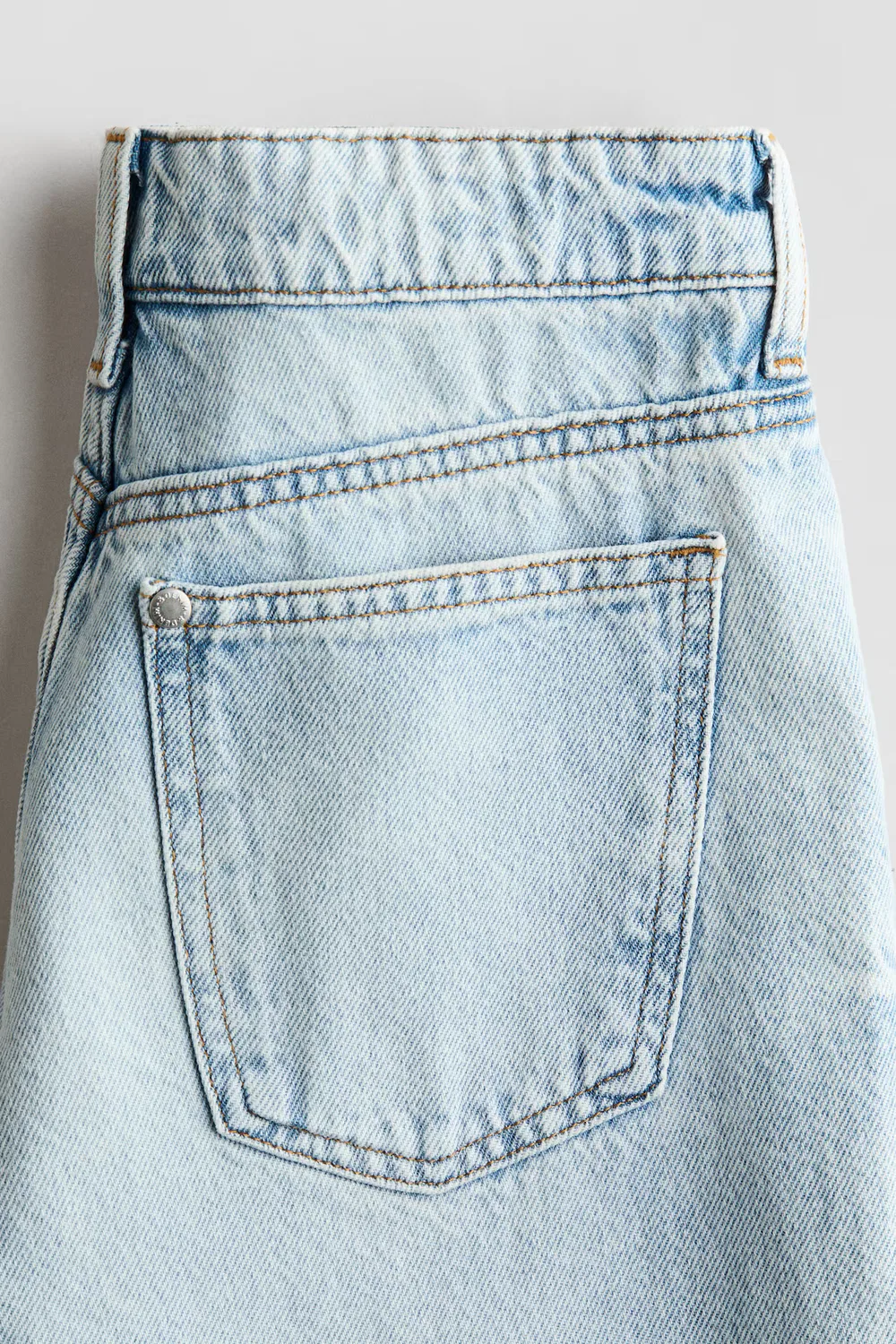 Джинсы свободного кроя H&M, Helles Denimblau — фото 4