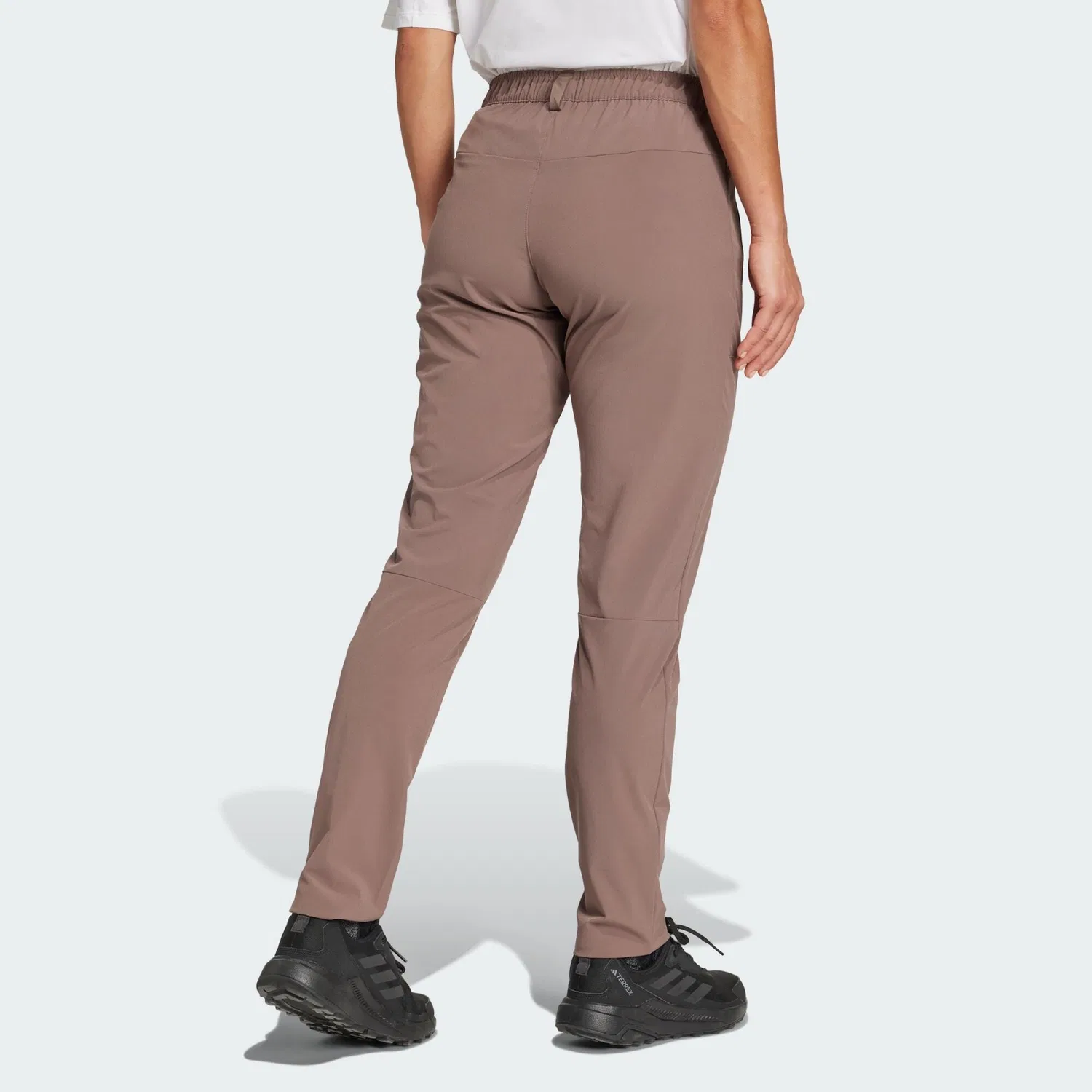 Женские брюки для ходьбы с принтом Multi Essentials Stretch Hose Adidas, Brauner Ton — фото 3