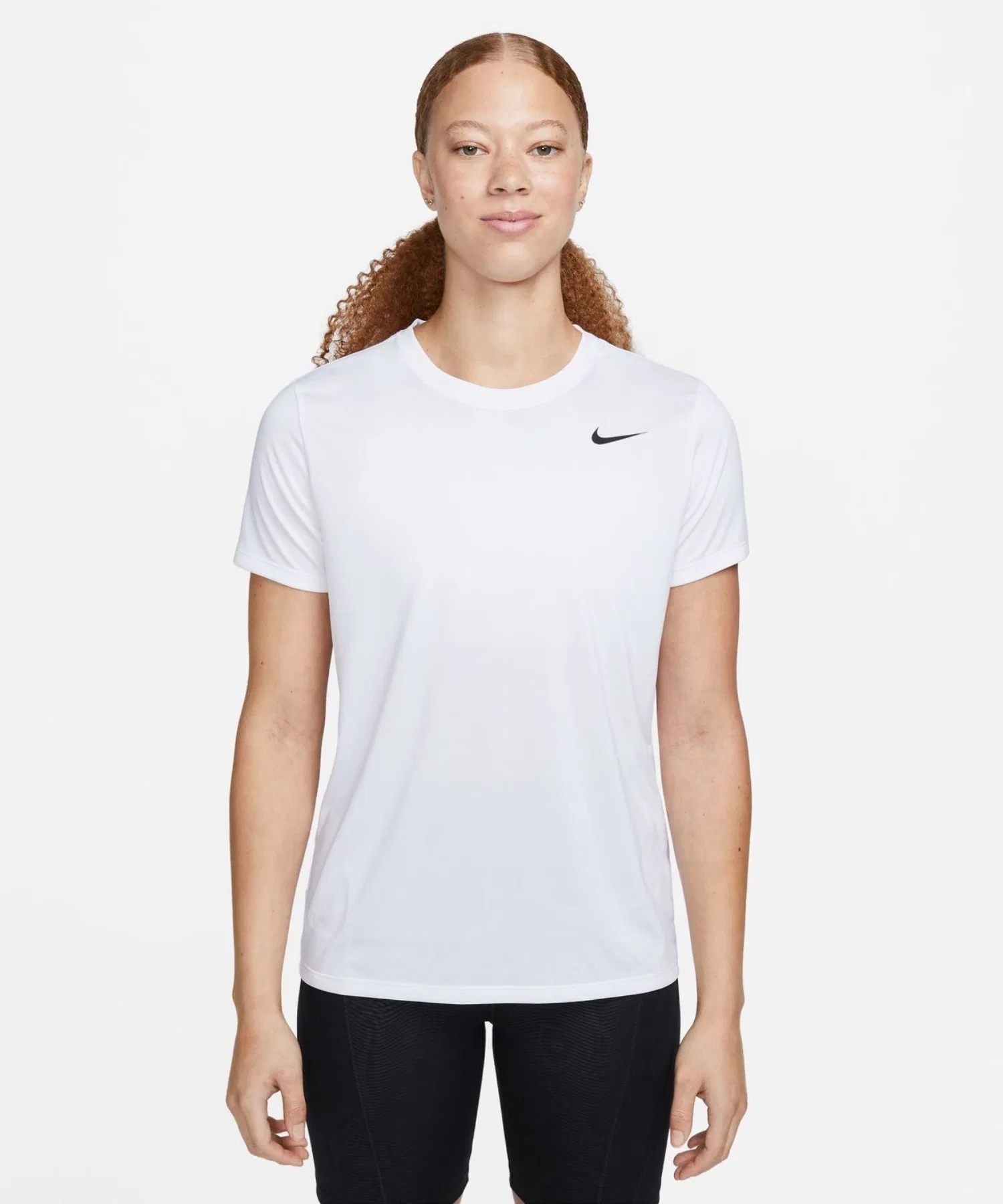 Женская футболка Nike DF RLGD LBR с логотипом белая