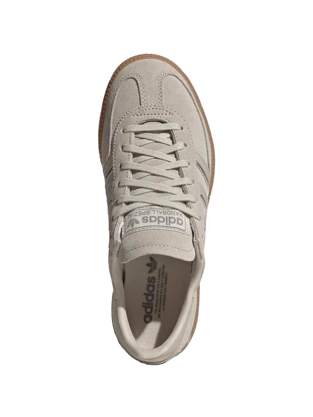 Кроссовки Handball Spezial Adidas Kids, бежевый — фото 4