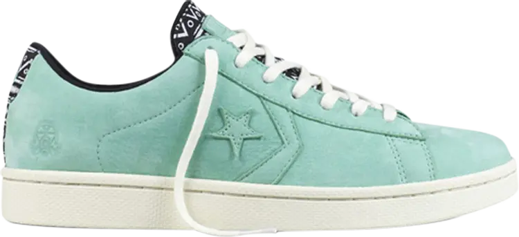 

Кроссовки Converse Footpatrol x Pro Leather Low Mali Print - Spearmint Green, зеленый