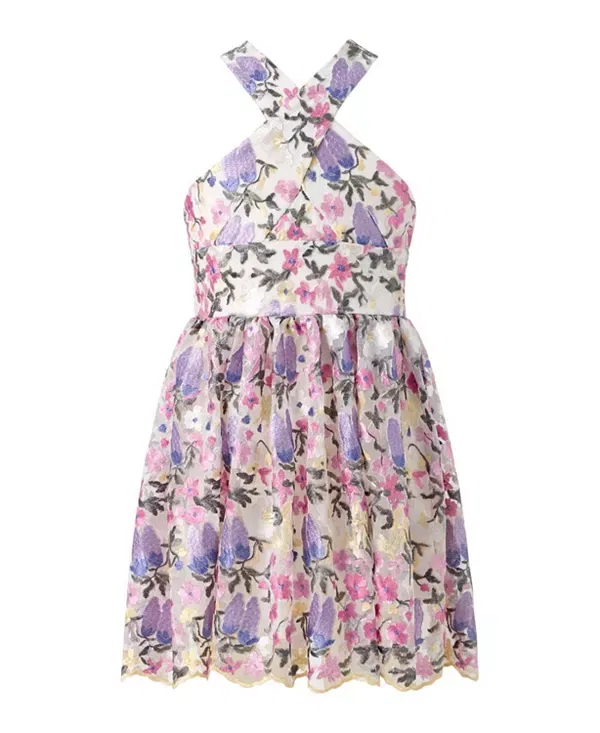 Детское платье для девочек с вышивкой Mariah Marlo Kids, Floral