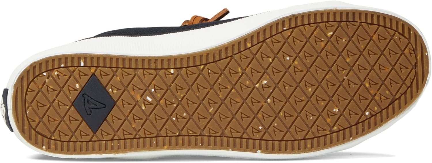 Мужские высокие кеды Sperry Crest Seacycled, черный — фото 3