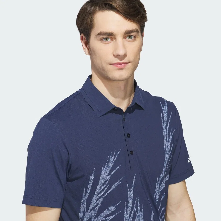 Спортивная футболка ADIDAS PERFORMANCE Performance Shirt 'Ultimate365 Tour' в цвете Marine Blue, Mottled Blue — фото 4