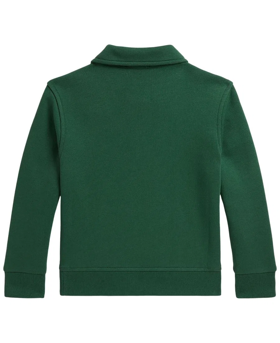 Свитшот с полузамком из флиса Polo Sportsman Polo Ralph Lauren, Verano Green — фото 2
