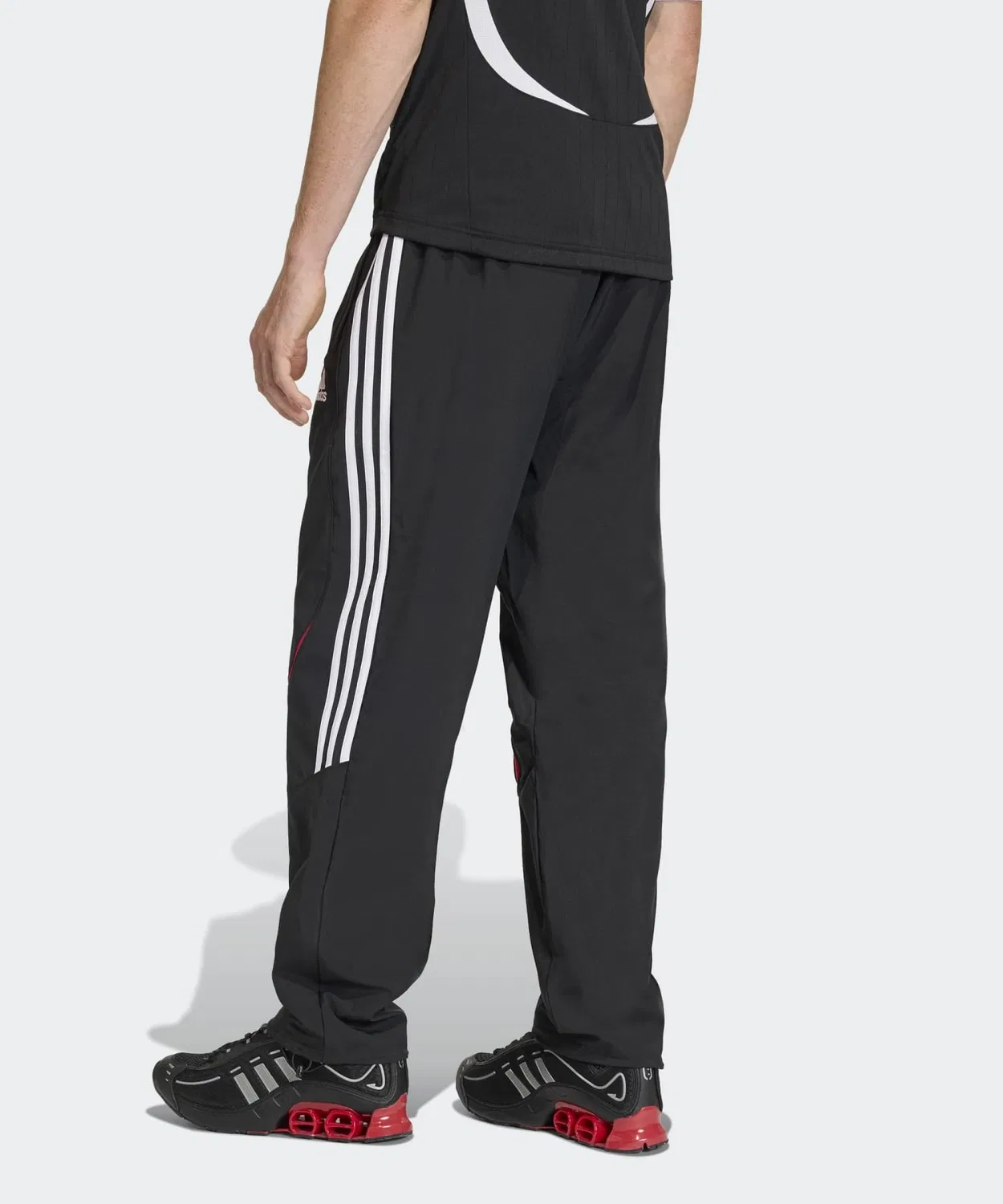 Мужские спортивные штаны свободного кроя Team Geist Adicolor Track Pants Adidas, Black — фото 2