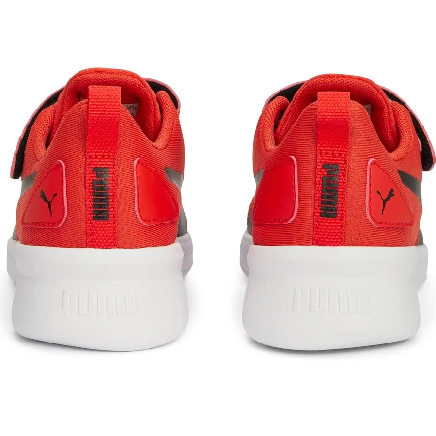 Детские спортивные кроссовки с легким дизайном Puma Flyer Runner V Ps, Красный — фото 3