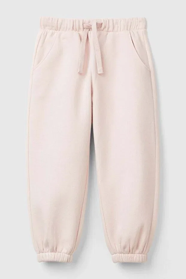Детские спортивные штаны для девочек с принтом United Colors Of Benetton, Pink