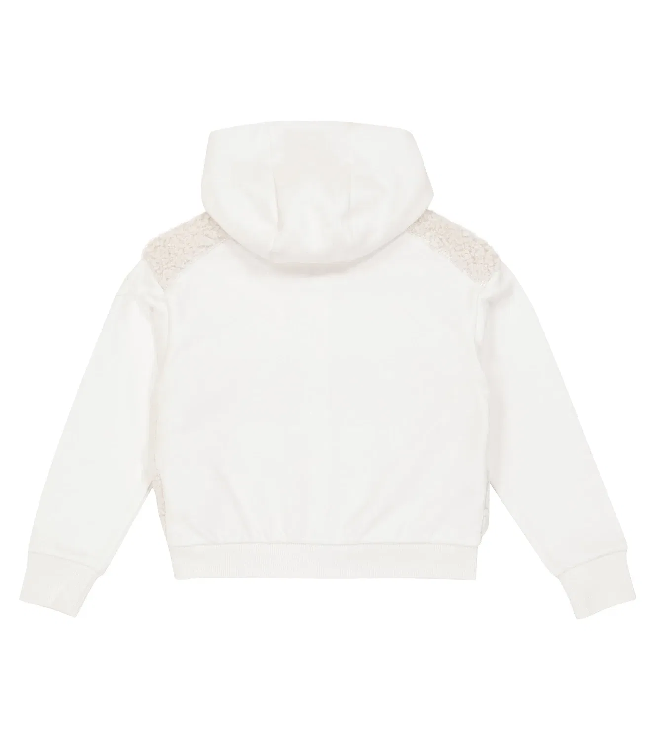 Толстовка хлопковая Moncler Enfant, белый — фото 4