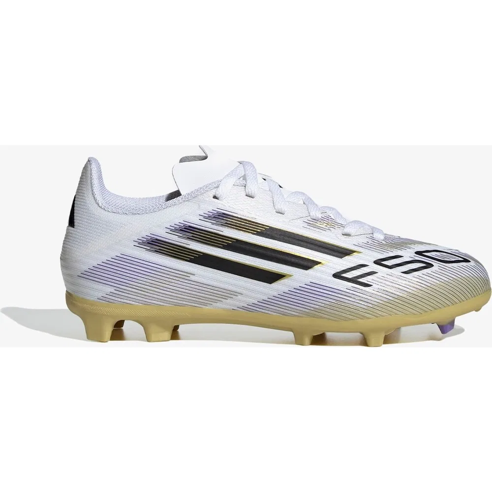 Детские футбольные бутсы для мальчиков с фиксированной подошвой F50 League adidas
