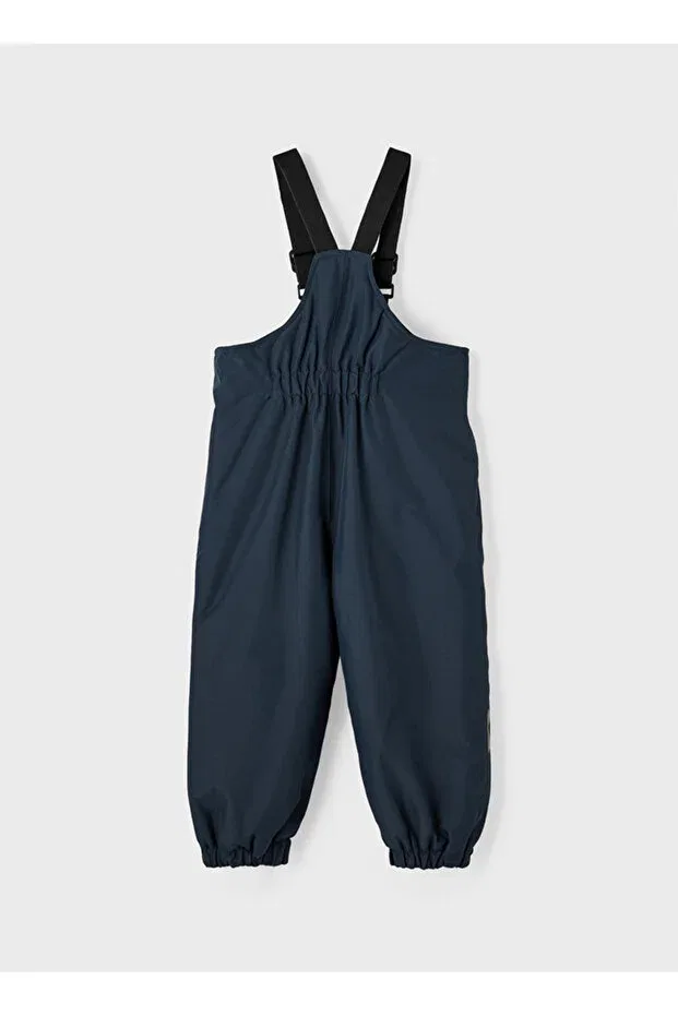 Детские брюки для девочек с эластичным манжетом Name It, Navy Blue — фото 2