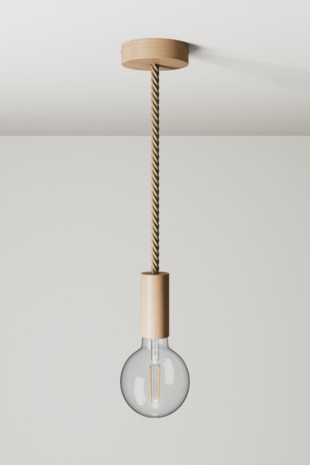

Потолочный светильник Creative Cables Wooden Ceiling, светло-коричневый
