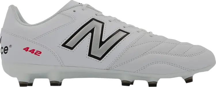 

Бутсы New Balance 442v2 Team FG 2E Wide 'White Black', белый