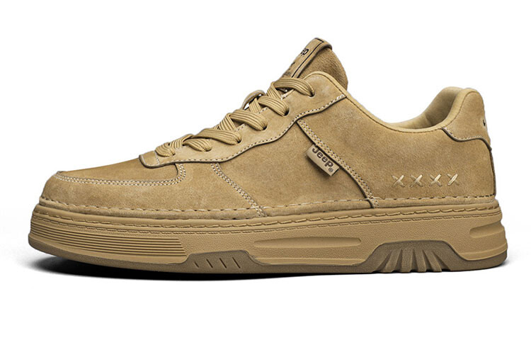 

Кроссовки Jeep Skateboarding Shoes Men Low-top, цвет Sand, Бежевый, Кроссовки Jeep Skateboarding Shoes Men Low-top, цвет Sand